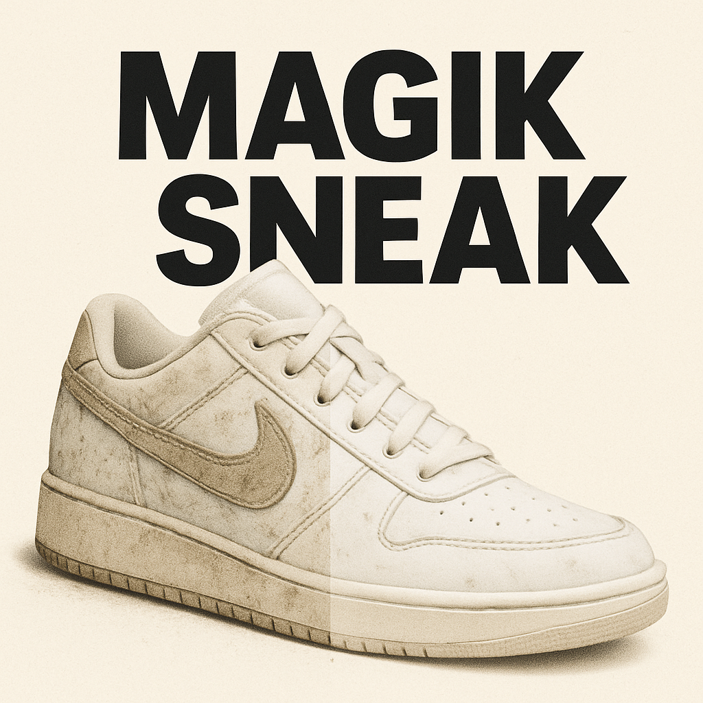 +2 GOMME NETTOYANTE POUR SNEAKERS – MAGIKSNEAK®